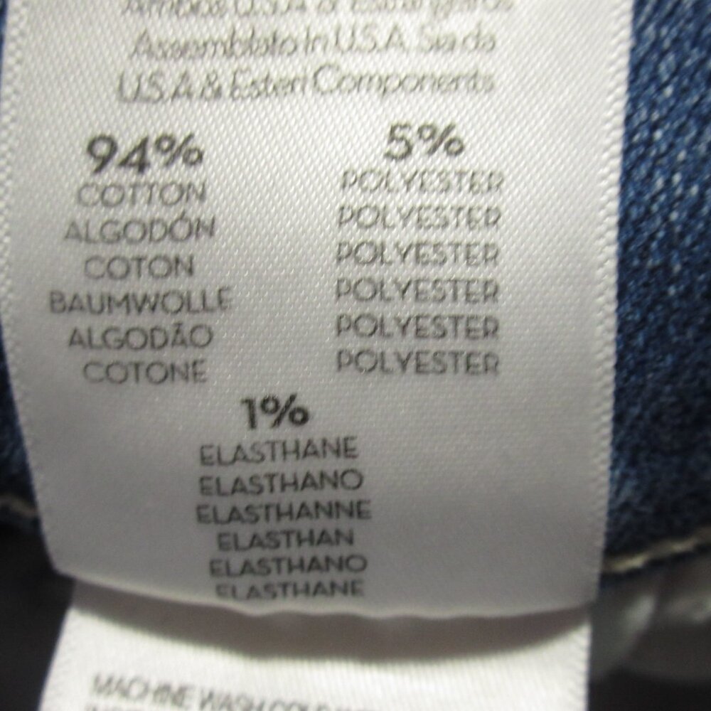 NWT Mother Tripper Ankle Fray in We The Animals High Rise Stretch Crop Jeans 32 - Picture 8 of 10